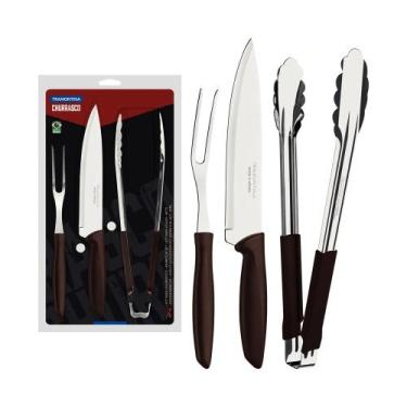 Imagem de Kit Churrasco 3 Peças Plenus - Tramontina