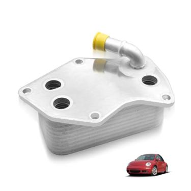 Imagem de Refrigerador de óleo do motor 07K117021C compatível com Volkswagen Golf Jetta Passat Rabbit 2.0L 2.5L, substitui # 07K117021B