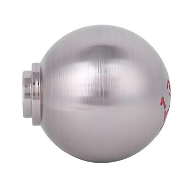 Imagem de Tbest Manípulo de mudança de marcha de carro bola câmbio manual M10x1,5 rosca apto para substituição durável de liga de alumínio City CRV (sexta marcha)