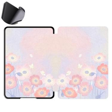 Imagem de Yzlvigrous Capa para Kindle Paperwhite 12th/Coloroft Signature Edition 1ª Geração 2024, Tampa Traseira de TPU Macia de 7 Polegadas com Sono/despertar Automático, Modelo: SA569P/SA568B/SA59CP