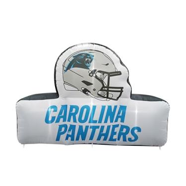 Imagem de FANMATS Mascote inflável NFL Carolina Panthers - Expositor inflável autoinflável, ventilador e cordões embutidos, logotipo oficial da equipe – mostre seu espírito durante todo o ano