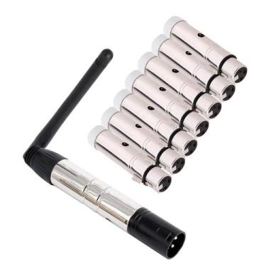 Imagem de Controlador DMX512 Sem Fio ISM Transmissor Receptor XLR Para Festa Dis
