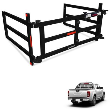 Imagem de Extensor Caçamba Frontier 2017 a 2022 Dobravel Preto EDD