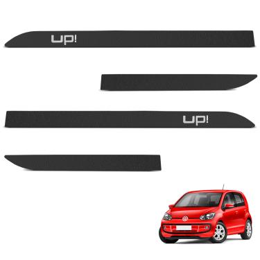 Imagem de Jogo de Friso Lateral Up 2014 a 2021 Preto Texturizado