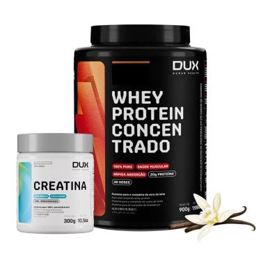 Imagem de Whey Concentrado Sabores + Creatina 300g Dux Human Health-Masculino