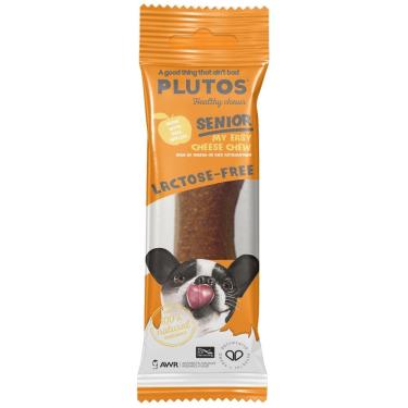 Imagem de Mordedor Natural Plutos Senior Queijo Maça e Krill Para Cães