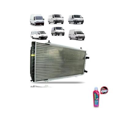 Imagem de Kit Radiador Ducato/Boxer/Jumper 2.5 + Aditivo Radiador Radiex R1892 Rosa Pronto Uso