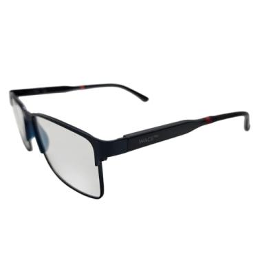 Imagem de Armação Óculos de Grau Masculina Trelux em Metal (Azul Escuro)