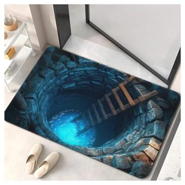 Imagem de SPXMQSS Tapete casa de banho tapetes laváveis tapete casa de banho antiderrapante absorvente tapete casa de banho tapete casa de banho antiderrapante 9 40 * 60 cm (15,74 * 23,61 polegadas)