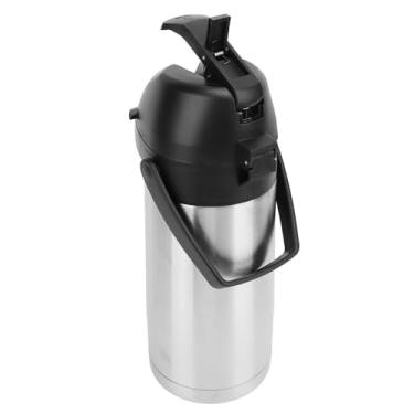 Imagem de Aqur2020 Distribuidor de café Isolado Em Aço Inoxidável, Recipiente de Bebidas Térmicas a Vácuo de Parede Dupla, Dispensador de Grande Capacidade para Escritórios, Residências e Eventos (1,6L)
