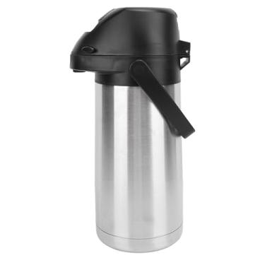 Imagem de Aqur2020 Distribuidor de café Isolado Em Aço Inoxidável, Recipiente de Bebidas Térmicas a Vácuo de Parede Dupla, Dispensador de Grande Capacidade para Escritórios, Residências e Eventos (1,9L)