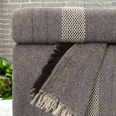 Imagem de Manta Essenza King 220x260 Cafe/cru