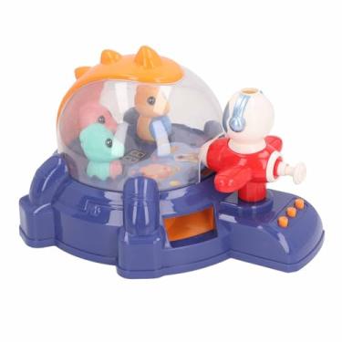 Imagem de Generic Mini Máquina de Pinball Jogo Multifuncional Brinquedo Design de Música Interativa para Crianças Bateria Aa Segura e Confiável X3 (Azul)