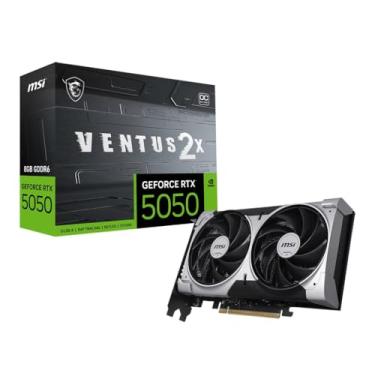 Imagem de GPU NV RTX5050 8GB GDDR6 128BITS VENTUS 2X OC MSI 912-V538-010