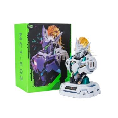 Imagem de KAROYD Estação De Carregamento Rápido Gan, Boneco Ação Mecha Lancelot Of The Lake Em Escala 1/72 - Modelo Com Vários Furos, Base E Luz Led Integrada, Compatível Celulares, Tablets Fones Ouvido, Mct-