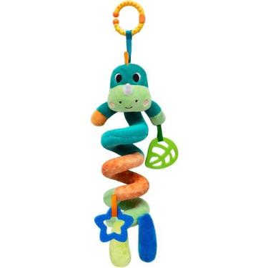Imagem de Móbile Mola Espiral Berço Carrinho Mordedor Chocalho Buba, Verde