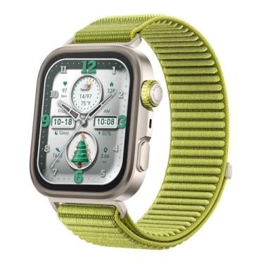 Imagem de Smartwatch, HUAWEI WATCH FIT 4 Pro, Esportes ao Ar Livre de Nível Profissional, Vidro de Safira e Titânio, Mapa de Campos de Golfe, Compatível com iOS e Android, Verde