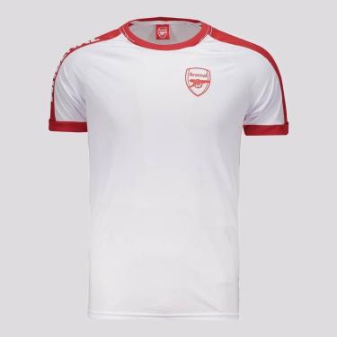 Imagem de Camisa Arsenal Paint Branca-Masculino
