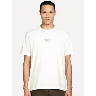 Imagem de Camiseta Aramis Masculina Regular Minimal Established Off White-Masculino