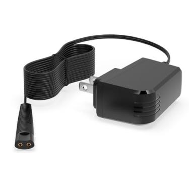 Imagem de Carregador de 1,8 m adequado para barbeador Braun Series 9 7 5 3 1, 310s 3040s 9577cc 9517s 7085cc 12V cabo de carregamento para Braun S3 S5 S7 S9 Aparador de barbear elétrico adaptador de energia de