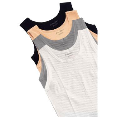 Imagem de Kit 4 Regatas Femininas Lisas Polo Wear Sortido-Feminino