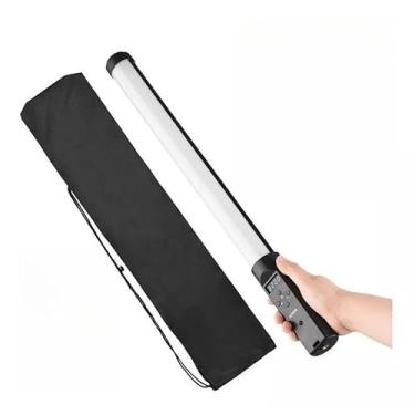 Imagem de Bastão de LED Portátil Profissional RGB e Branco para Foto e Vídeo com Controle Remoto(Bastão De Led+Tripe 2 Metros)