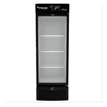 Imagem de Freezer Vertical Tripla Ação 569 Litros Fricon Porta De Vidro Preto VCET 569V 127v