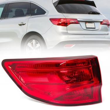 Imagem de Huray Luz traseira de LED para Acura MDX 2014-2020 OE [AC2804103 33550TZ5A02] Substituição da luz de freio da lâmpada traseira (lado do motorista (esquerda))