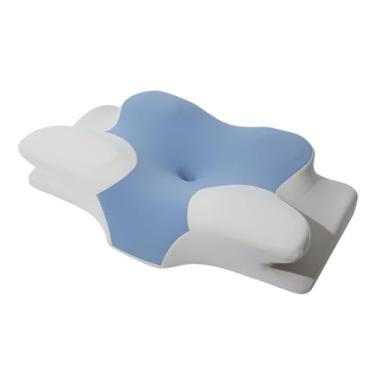 Imagem de Núcleo de Travesseiro Algodão Memória para Proteção do Pescoço Alto Dormir Não Colapsível com Suporte Científico o Espum