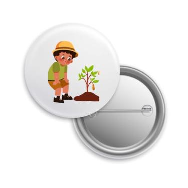 Imagem de Broches Personalizados em Kit, Diversos Designs e Cores, Para Eventos e Uso Pessoal, Kits de 10 a 50 Unidades (10, Branco)