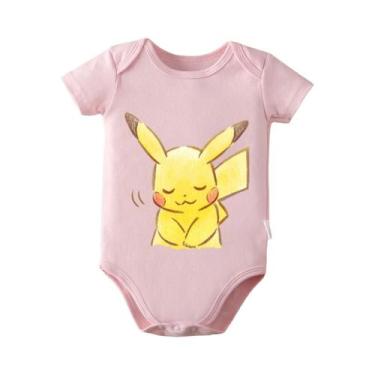 Imagem de Macacão De Algodão Baby Pokemon Squirtle, Macio E Fofo, Para Bebês De 