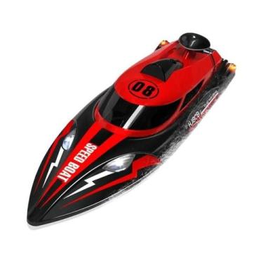 Imagem de Barco RC De Alta Velocidade 25km/h Controle Remoto Anti-Interferência 
