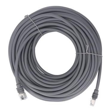 Imagem de YUKOFE Cabo de extensão Ethernet 2000Mbps de alta velocidade, à prova de intempéries, conectores banhados a ouro, cobre 24AWG, revestimento de PVC resistente para roteador de antena externa