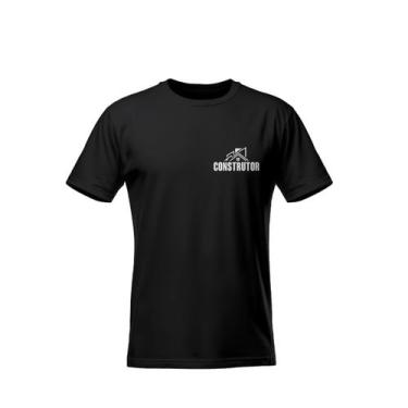 Imagem de Kit 5 Camiseta Profissão Construtor Malha Fria Várias Cores - Sete Set