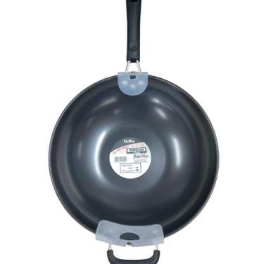 Imagem de Frigideira Indução Antiaderente 34Cm Multifuncional - Preta - Thika