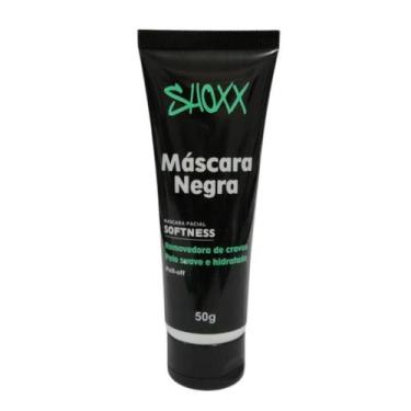 Imagem de Shoxx mascara facial negra bisnaga 50 g removedor cravos