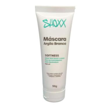 Imagem de Shoxx mascara facial argila branca bisnaga 50 g purificação