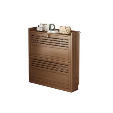 Imagem de 3FLQOOPP Sapateira de sapateira, rack de armazenamento de porta doméstica, porta de armário de entrada, sapateira estreita para corredor externo do armário da porta, sapateira,