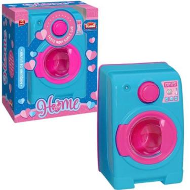 Imagem de Máquina de Lavar Brinquedo Infantil com Som e Luz - Usual Brinquedos