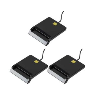 Imagem de Leitor De Cartão Inteligente USB 2.0 Portátil Para DNIE, ATM, CAC, IC,