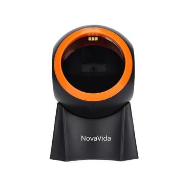 Imagem de Leitor De Código De Barras 1d 2d Qr Code scanner de mesa mãos-livres o