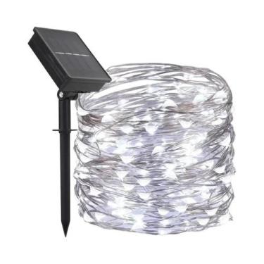 Imagem de Luzes De Fada LED Solares À Prova d'Água Para Exterior, 4 Peças, Cordã