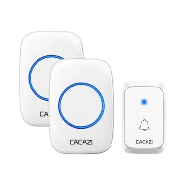 Imagem de Campainha Sem Fio À Prova d'Água CACAZI A06, Operada Por Bateria DC, A