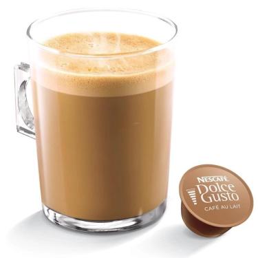 Imagem de 4 Caixa Café Nescafé Café Au Lait Dolce Gusto Bebida Lactea
