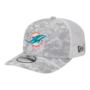 Imagem de Boné New Era 970 Miami Dolphins Salute Service Cinza-Masculino