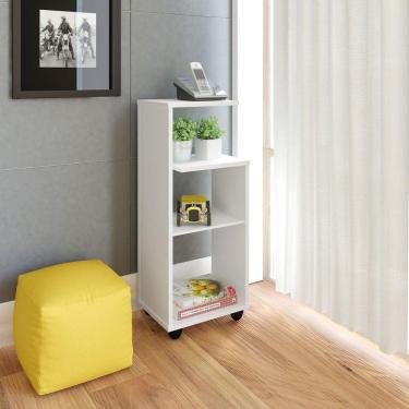 Imagem de Mesa De Apoio Laterar Multiuso - Bis Branco