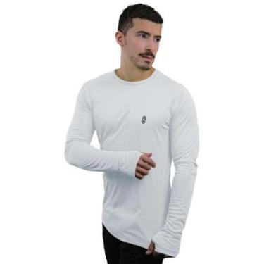 Imagem de Camiseta Skube Com Proteção UV 50+ Segunda Pele Térmica Tecido Termodry Manga Longa Dedeira-Masculino