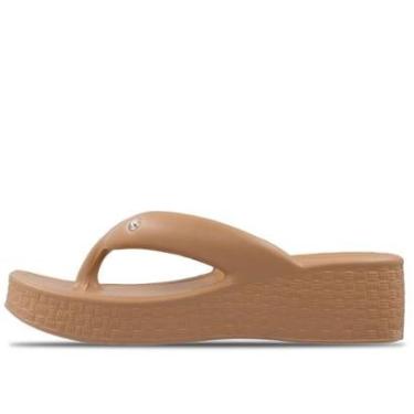 Imagem de Chinelo Feminino Dijean Plataforma Texturizado-Feminino