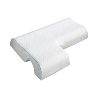 Imagem de Travesseiro Ortopédico De Espuma Viscoelástica Para Casais, Apoio Cerv