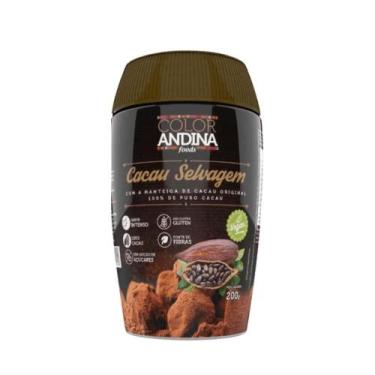 Imagem de Cacau em Pó Puro Selvagem Color Andina  200g